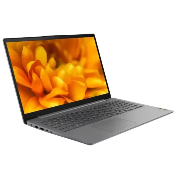 Lenovo Ideapad 3i 15.6" Touchscreen Laptop in Arctic Gray-side angled