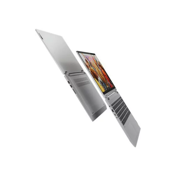 Lenovo Flex 5 i5-1135G7 15.6-inch touchscreen laptop in graphite gray-full extended both sides
