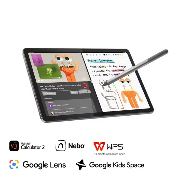 Lenovo Tab M11 MTK Helio G88 128GB eMMC 4GB 11" WUXGA Android 13 LUNA GREY + Pen (details 2)